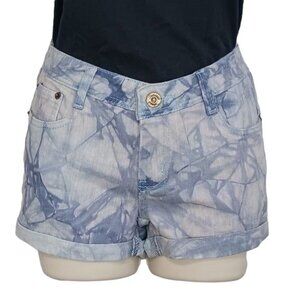 NWT U Cool Women's Shorts Distressed Acid Wash Classic Style Stretchy